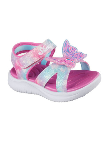 Skechers dziecięce sandały jumpsters sandal butterfly brites 303109n pkmt