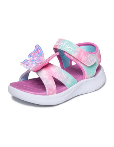 Skechers dziecięce sandały jumpsters sandal butterfly brites 303109n pkmt