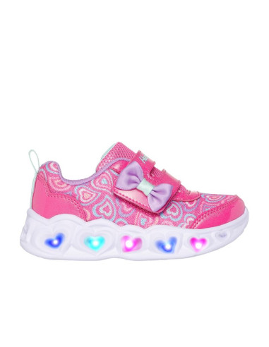 Skechers dziecięce buty codzienne heart lights boogie land 303258n hpmt