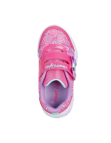 Skechers dziecięce buty codzienne heart lights boogie land 303258n hpmt