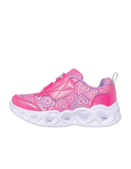 Skechers dziecięce buty codzienne heart lights boogie land 303258n hpmt