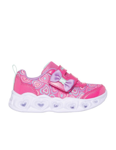 Skechers dziecięce buty codzienne heart lights boogie land 303258n hpmt