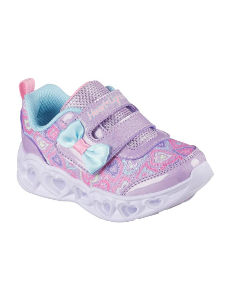 Skechers dziecięce buty codzienne heart lights boogie land 303258n lvmt