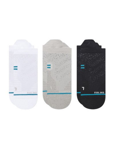 Skarpety biegowe stance athletic tab 3 pack - multi