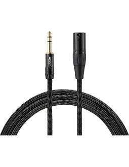 Warm audio prem-xlrm-trsm-6 kabel audio 1,8 m xlr 6.35mm trs czarny 2