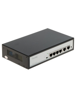Switch poe tc-p3s06 spec:f/0420/at/55 4-portowy tiandy