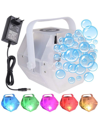 Light4me bubble led mała wydajna wytwornica baniek