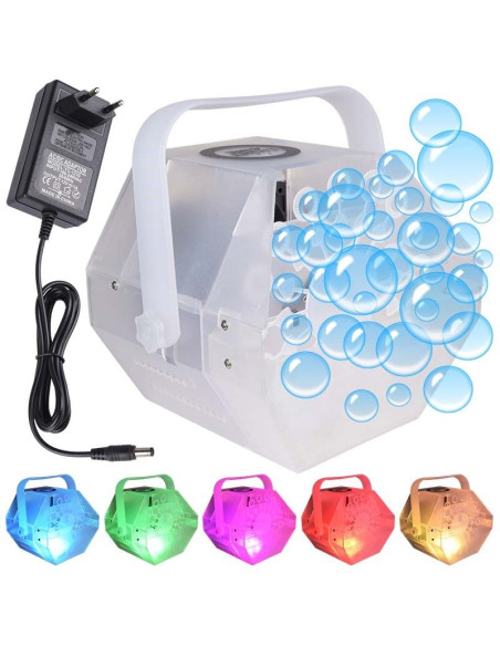 Light4me bubble led mała wydajna wytwornica baniek