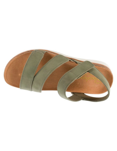 Skechers lifted comfort 163252-olv zielone 36