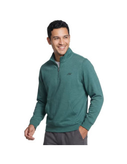 Skechers weekend easy 1/4 zip lt269-stol zielone l