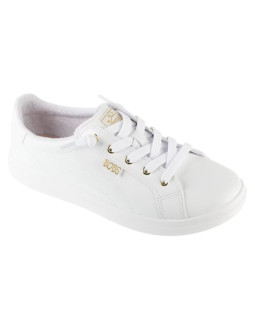 Skechers bobs d'vine - instant delight 114456-wht białe 37
