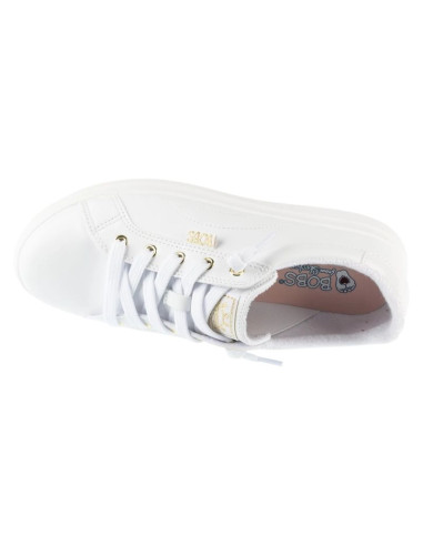 Skechers bobs d'vine - instant delight 114456-wht białe 37