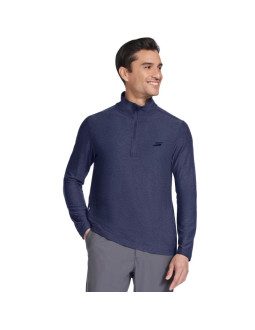 Skechers godri all day 1/4 zip lt71-nvy granatowe m