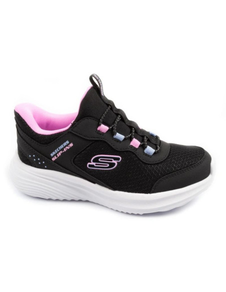 Skechers buty dziecięce sportowe bounder pro slip-ins wsuwane czarne