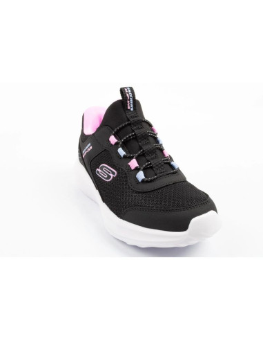 Skechers buty dziecięce sportowe bounder pro slip-ins wsuwane czarne