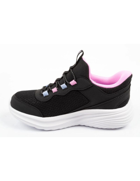 Skechers buty dziecięce sportowe bounder pro slip-ins wsuwane czarne