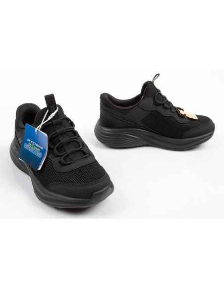 Skechers buty dziecięce sportowe bounder pro slip-ins wsuwane czarne
