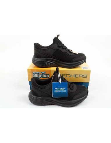 Skechers buty dziecięce sportowe bounder pro slip-ins wsuwane czarne
