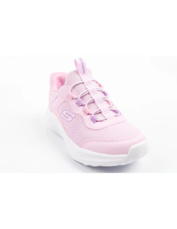Skechers buty dziecięce sportowe bounder pro slip-ins wsuwane różowe 2