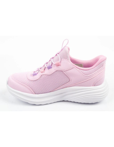 Skechers buty dziecięce sportowe bounder pro slip-ins wsuwane różowe