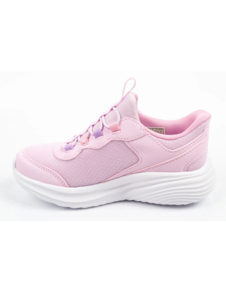 Skechers buty dziecięce sportowe bounder pro slip-ins wsuwane różowe