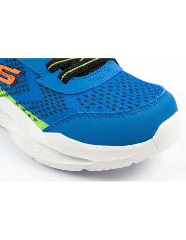 Skechers buty sportowe dziecięce meteor-lights led dla chłopca na rzep
