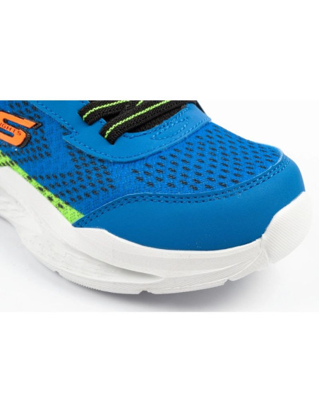 Skechers buty sportowe dziecięce meteor-lights led dla chłopca na rzep