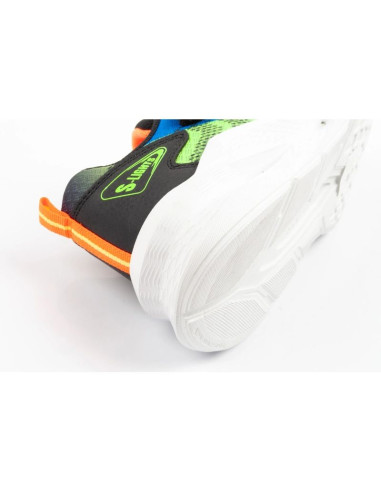 Skechers buty sportowe dziecięce meteor-lights led dla chłopca na rzep