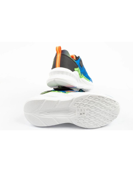 Skechers buty sportowe dziecięce meteor-lights led dla chłopca na rzep