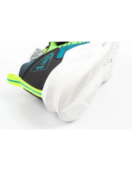 Skechers buty sportowe dziecięce meteor-lights led dla chłopca na rzep