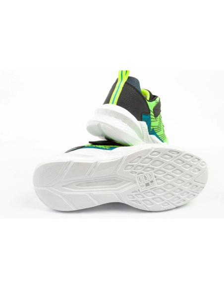 Skechers buty sportowe dziecięce meteor-lights led dla chłopca na rzep