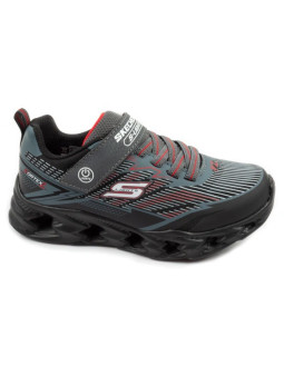Skechers buty sportowe dziecięce veltrox 2.0 led dla chłopca na rzep