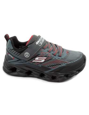 Skechers buty sportowe dziecięce veltrox 2.0 led dla chłopca na rzep