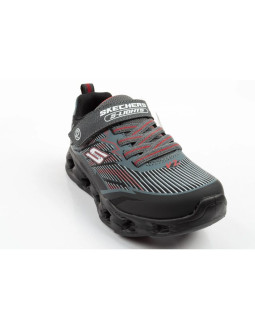 Skechers buty sportowe dziecięce veltrox 2.0 led dla chłopca na rzep 2