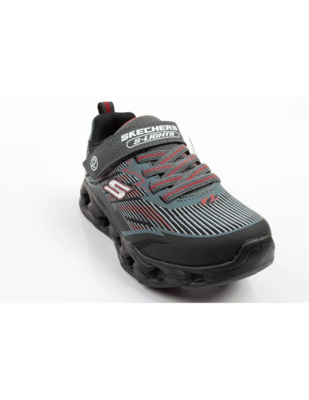 Skechers buty sportowe dziecięce veltrox 2.0 led dla chłopca na rzep