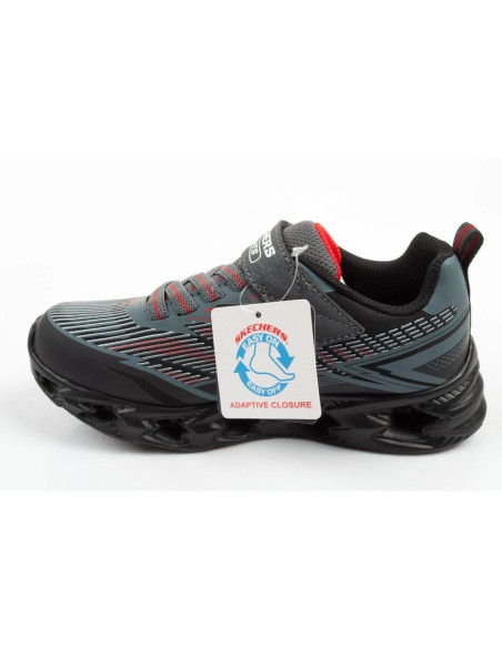 Skechers buty sportowe dziecięce veltrox 2.0 led dla chłopca na rzep