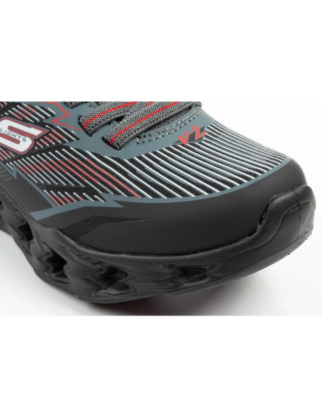 Skechers buty sportowe dziecięce veltrox 2.0 led dla chłopca na rzep