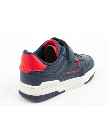 Levi's buty dziecięce sportowe john se granatowe na rzep wygodne