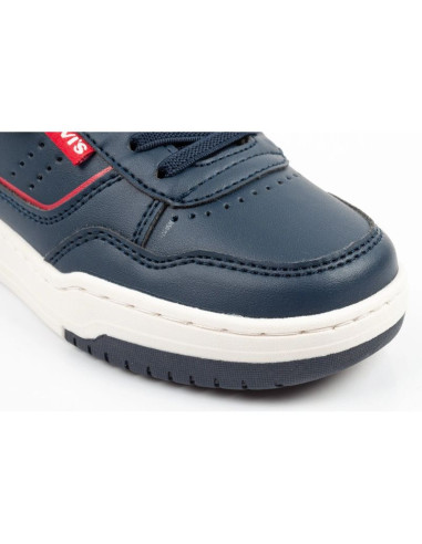 Levi's buty dziecięce sportowe john se granatowe na rzep wygodne