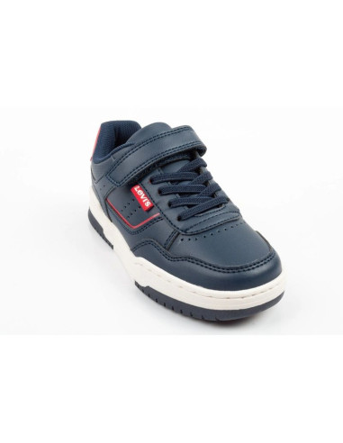 Levi's buty dziecięce sportowe john se granatowe na rzep wygodne