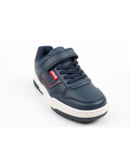 Levi's buty dziecięce sportowe john se granatowe na rzep wygodne