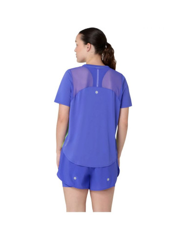 Asics road fade ss top 2012d420-400 niebieskie l