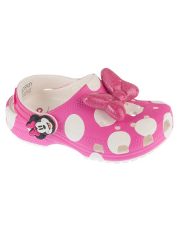 Crocs classic minnie mouse clog t 212372-90h różowe 22/23