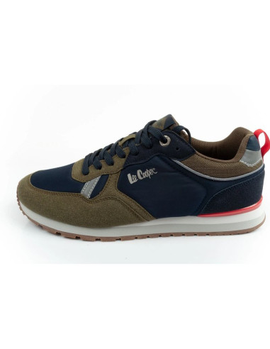 Lee cooper buty sportowe sneakersy męskie modne wygodne wytrzymałe granatowe khaki
