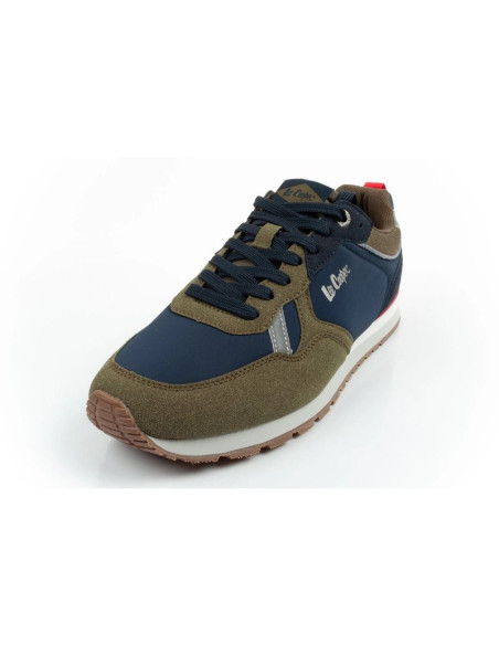 Lee cooper buty sportowe sneakersy męskie modne wygodne wytrzymałe granatowe khaki
