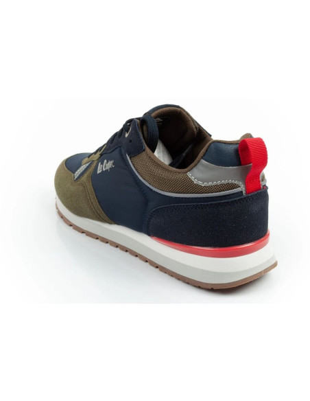 Lee cooper buty sportowe sneakersy męskie modne wygodne wytrzymałe granatowe khaki