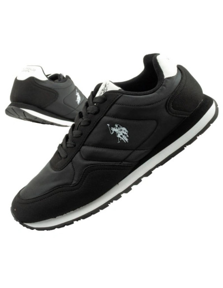 U.s polo assn buty sportowe sneakersy męskie modne wygodne czarne