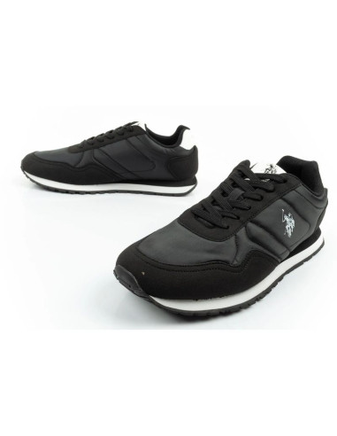 U.s polo assn buty sportowe sneakersy męskie modne wygodne czarne