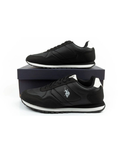 U.s polo assn buty sportowe sneakersy męskie modne wygodne czarne