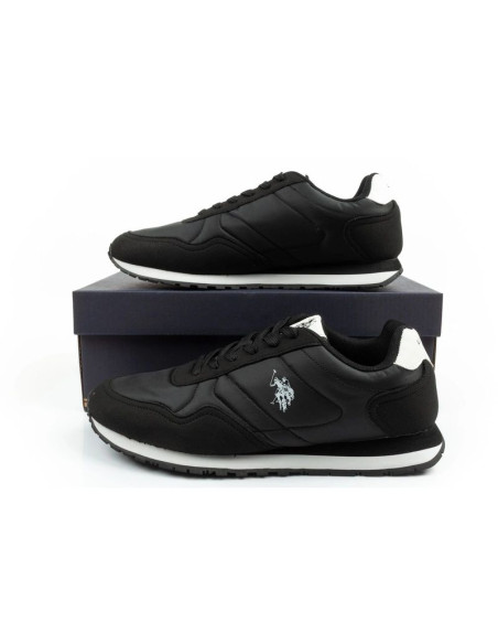 U.s polo assn buty sportowe sneakersy męskie modne wygodne czarne